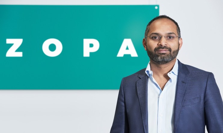"2023 was a landmark year as we achieved our first full year of profitability, grew to over a million customers, and maintained our market leading net promoter score," Jaidev Janardana, CEO at Zopa Bank said. (Zopa boss Jaidev Janardana)