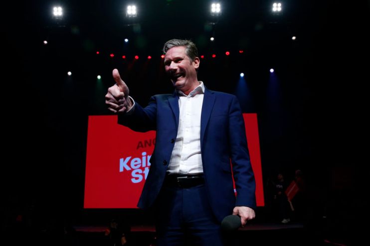Sir Keir Starmer Addresses Leadership Campaign Rally