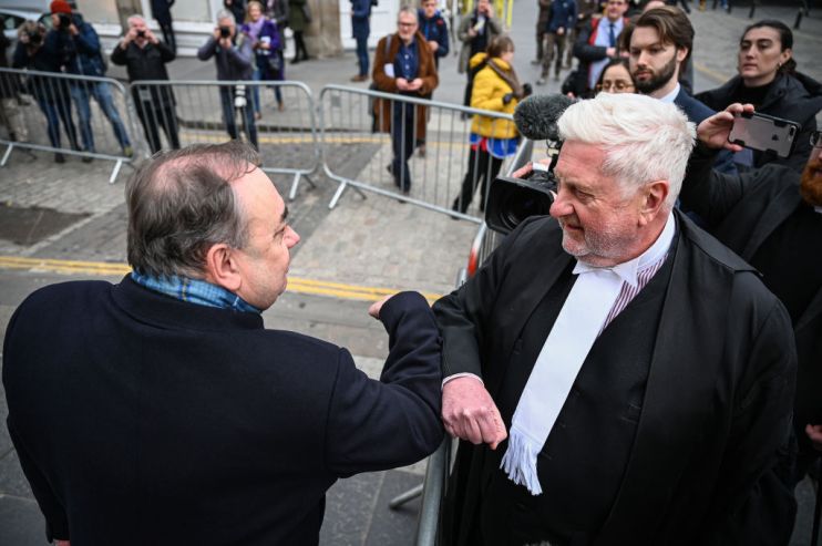 Trial Of The Former SNP Leader Salmond Continues