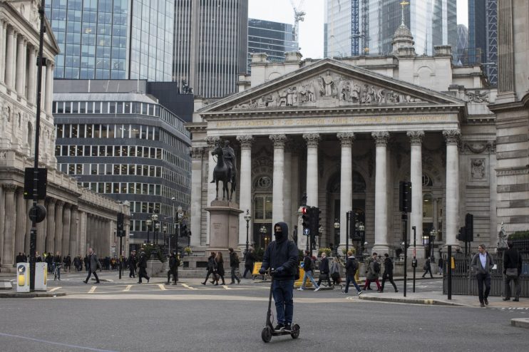 Surge In Commuters Using Electric Scooters in London