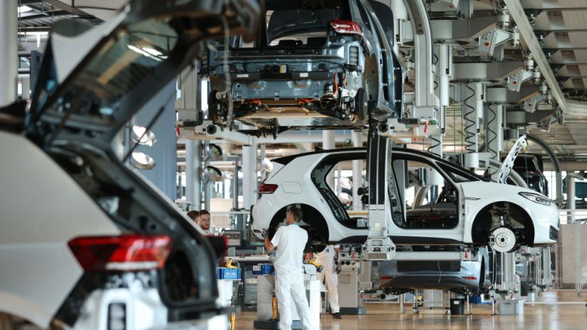 Volkswagen ID.3 Electric Car Production In Dresden