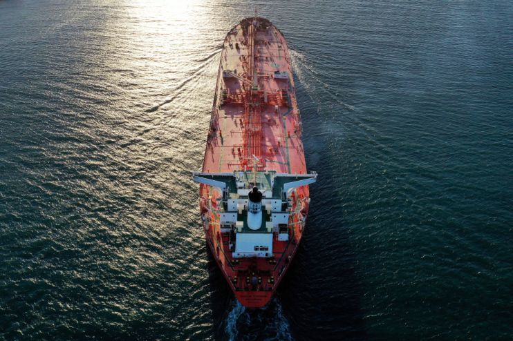 Views Of Tanker Ships Carrying US Petroleum Exports