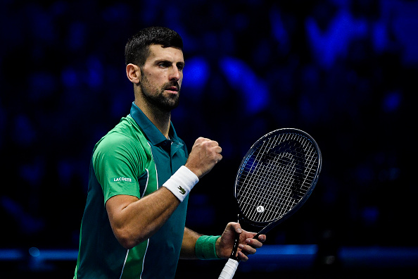 World No1 tennis star Novak Djokovic beat Jannik Sinner in Turn to claim the ATP  Finals title in straight sets.