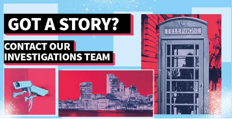 Contact&nbsp;CityAM&nbsp;with a tip or information