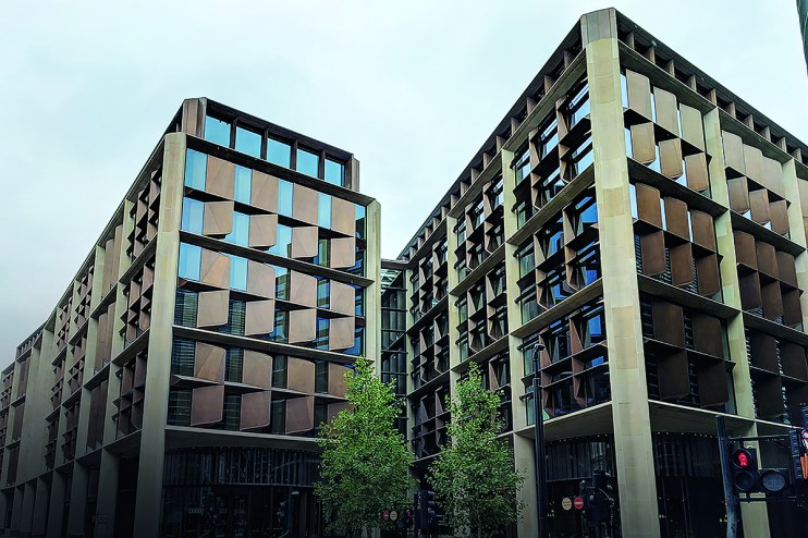 Bloomberg pays roughly &pound;100,000 a year to Canada Police to patrol its iconic London headquarters,&nbsp;CityAM&nbsp;has learned.