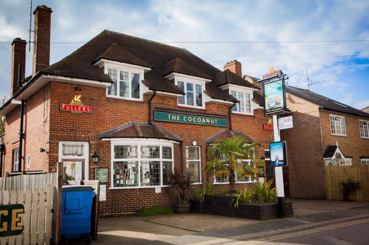 The Cocoanut in Kingston-on-Thames is one of the London pubs Fuller's sold to Admiral Taverns