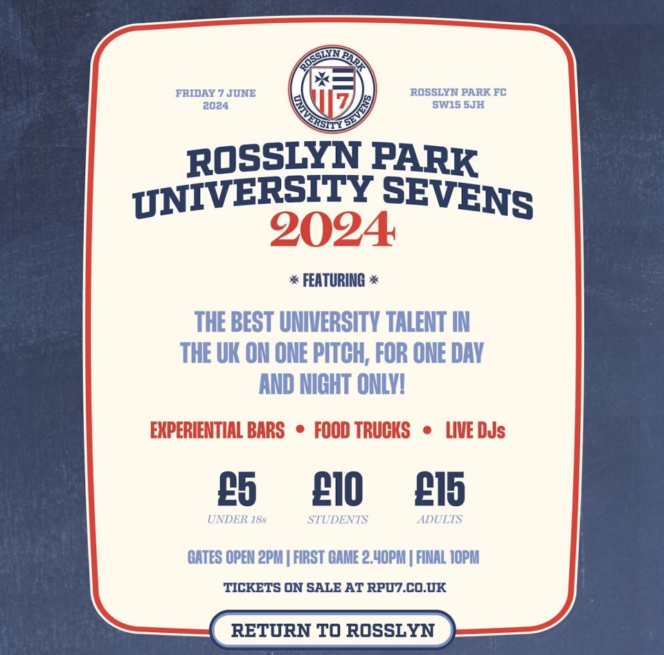 Spending next Friday night in a traditional rugby club watching the stars of the future on the eve of the Premiership final sounds like a no-brainer, doesn&rsquo;t it?
