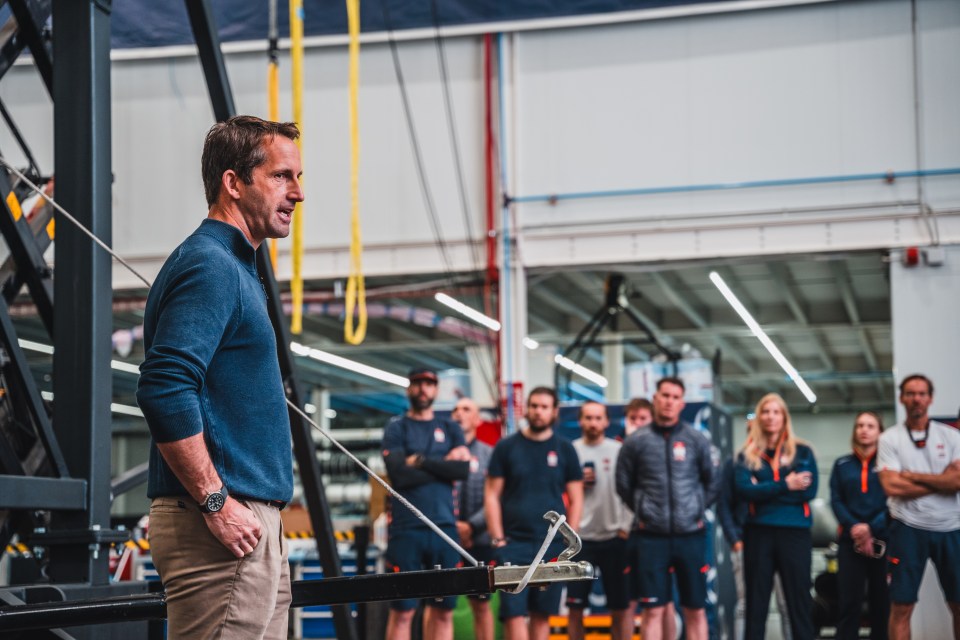 Ben Ainslie is team principal