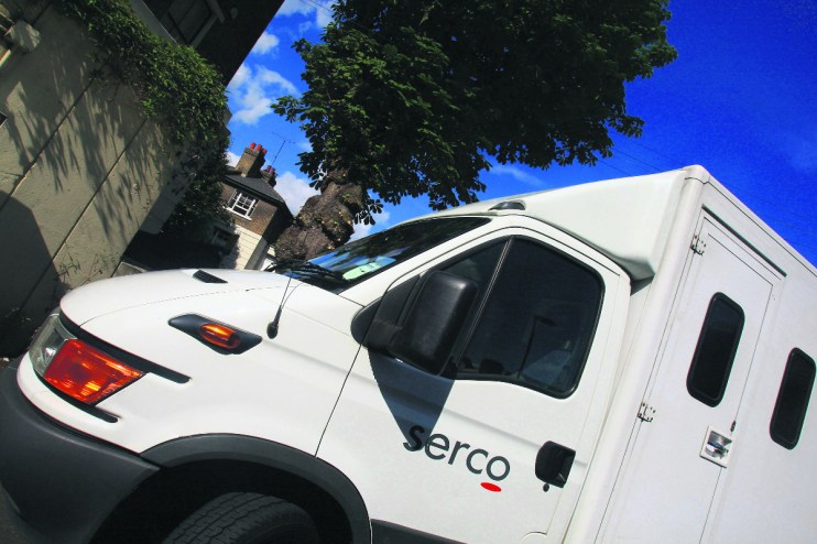 Serco has predicted a &pound;20m hit from UK tax hikes