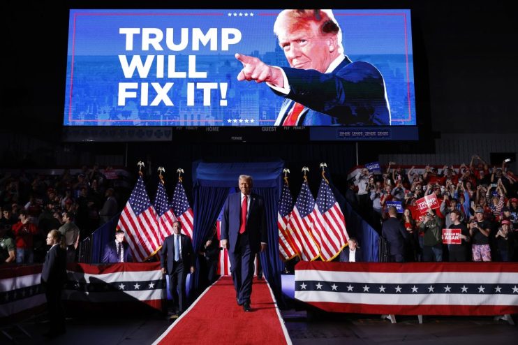 US President Donald has launched an assault