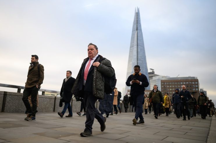 Brits got poorer due to the high cost of living, official data has suggested.