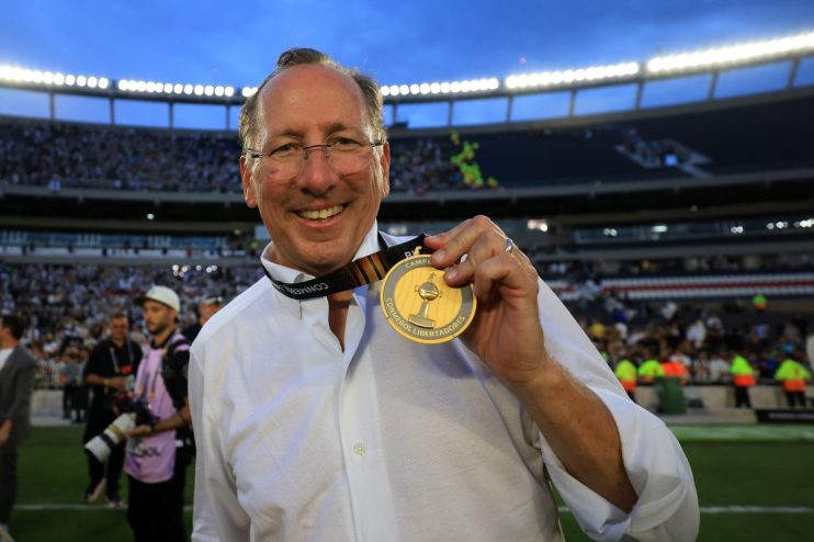 Leading Crystal Palace shareholder John Textor&rsquo;s Eagle Football Holdings company has been slapped with a strike-off notice, in an apparent blow to his hopes of an IPO.