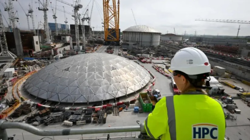 Hinkley Point C in Somerset has been beset by cost overruns and delay since it received government approval in 2016.