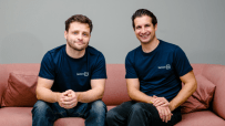 Christoph Rieche (right) and James Dear (left) co-founded Iwoca in 2011.