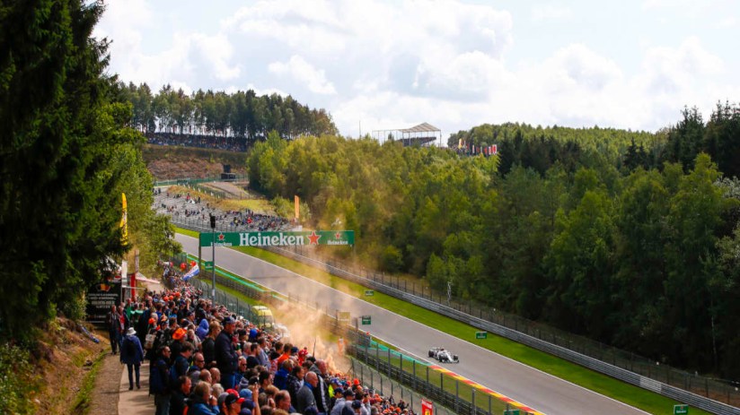 Belgian Grand Prix Spa-Francorchamps circuit"