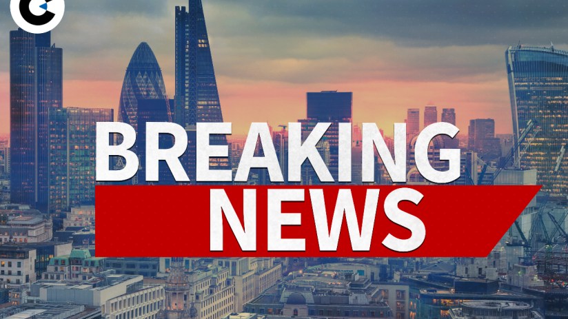 Breaking news event in progress with journalists covering the story, capturing dynamic scenes and engaging discussions