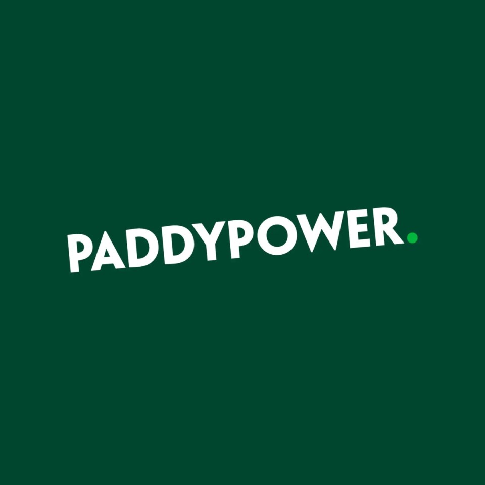 Paddy Power logo displaying bold green letters on a white background, representing the well-known betting company.