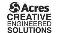 Acres logo with sleek design on a business news website, representing innovation and growth in the industry.
