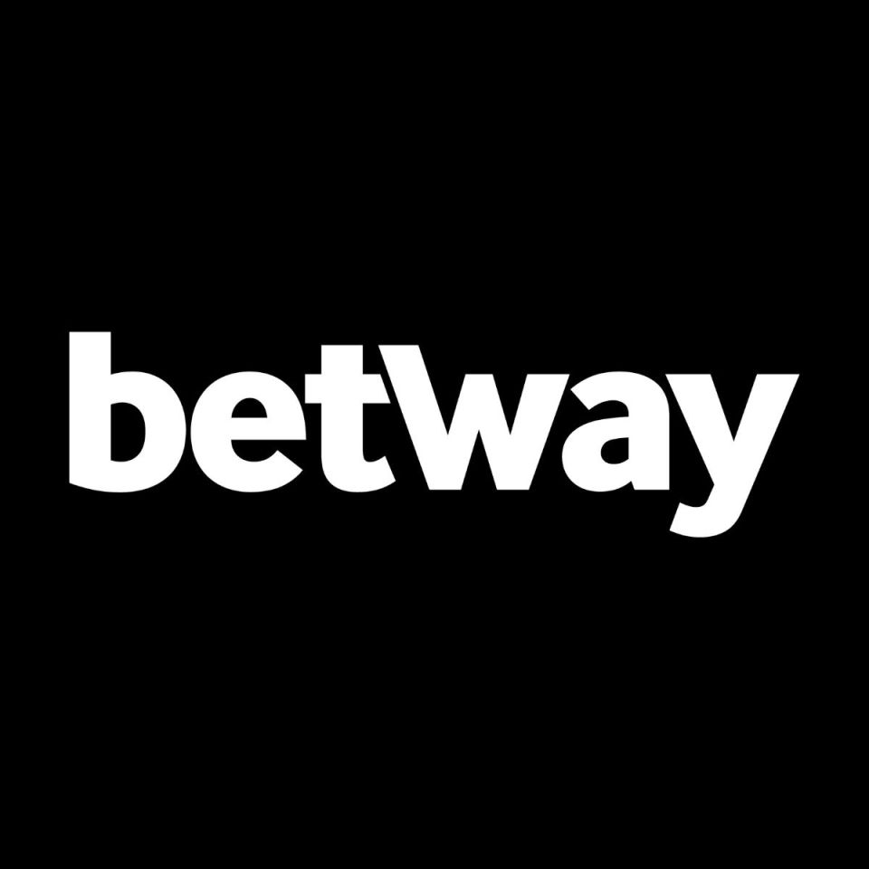 Betway logo featuring a bold, modern design with distinct lettering, representing the global online betting platform.