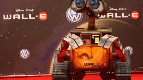 Wall-E robot character in futuristic setting showcasing advanced robotics technology and innovation