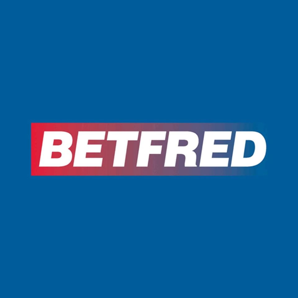 Betfred logo displaying the companys vibrant colors and brand name prominently, suitable for business and news contexts.