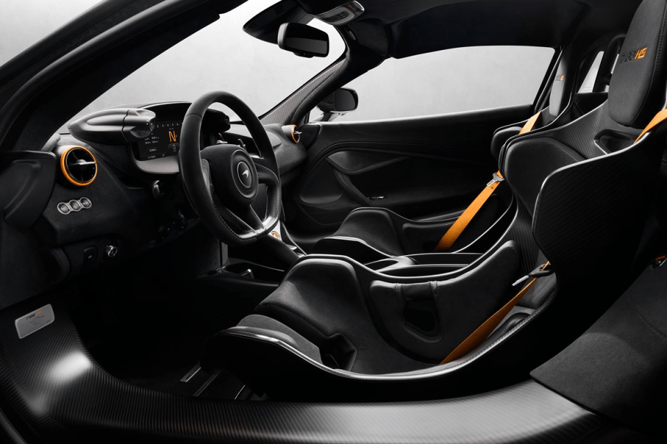 the 788HS feels pared-back and driver-focused, as you&rsquo;d expect for a McLaren